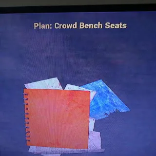 Crowd Bench Seats