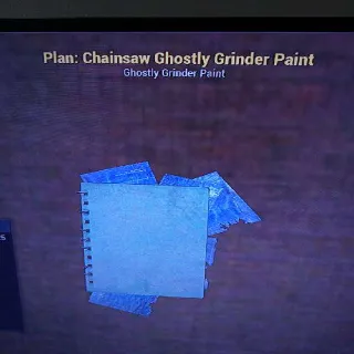 Chainsaw G G Paint