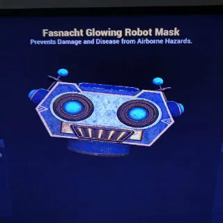 Fasnacht Glowing Robot M