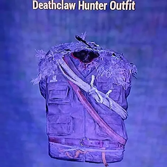 Deahclaw Fallout 5 Deathclaw Hunter Outfit W Hat - Fallout 76 Game Item - Gameflip