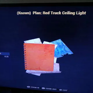 Red Truck Ceiling Light