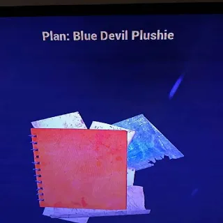 Blue Devil Plushie