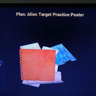 Alien Target Practice Po