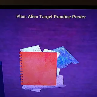 Alien Target Practice Po