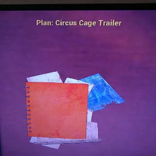 Circus Cage Trailer