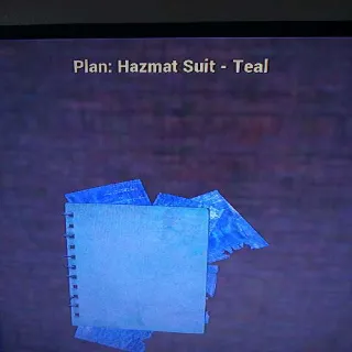 Hazmat Suit Teal