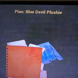 Blue Devil Plushie