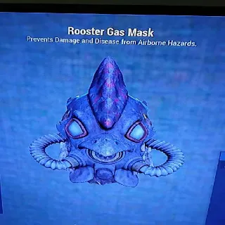5 Rooster Gas Mask
