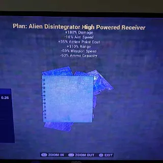 Alien Disintegrator High