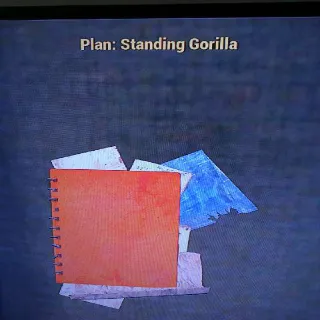 Standing Gorilla