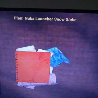 Nuka Launcher Snow Globe