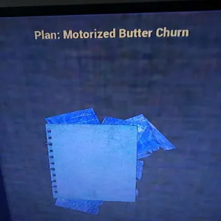 Motorized Butter Churn