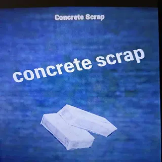 1k Concrete Scrap