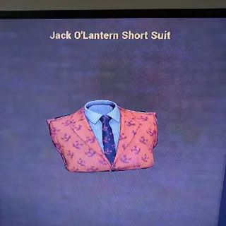 Jack O'lantern Short Sui