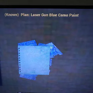 Laser Blue Camo Paint