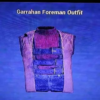 Garrahan Foreman Outfit W Helmet