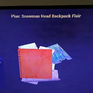 5 Snowman Head BP Flair