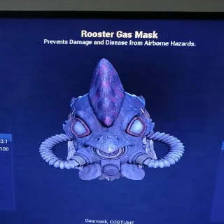 Rooster Gas Mask