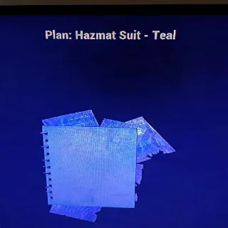 Hazmat Suit Teal