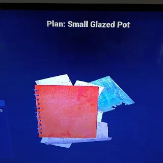 Small Glazed Pot