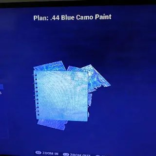 .44 Blue Camo Paint