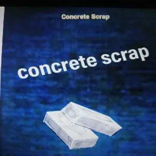 5k Concrete Scrap