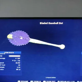 Bladed Yellow Baseball B