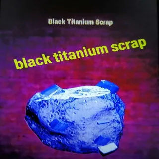2k Black Titanium Scrap
