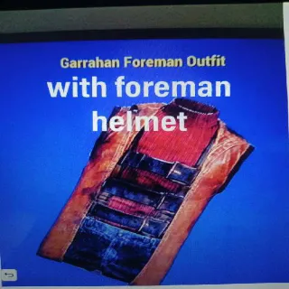 Garrahan Foreman Outfit