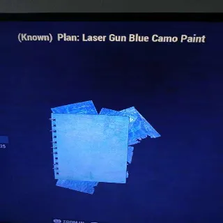 Laser Gun Blue Camo Pain