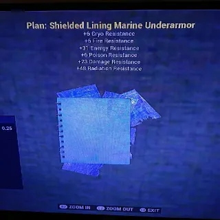 Shld Marine Underarmor