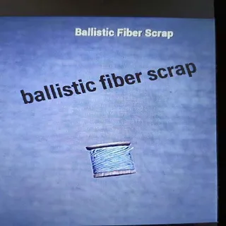 2k Ballistic Fiber Scrap