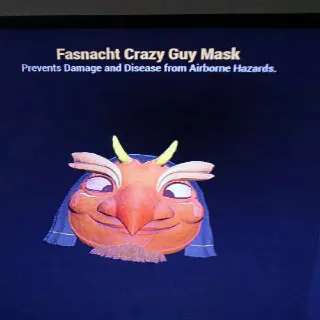 Fasnacht Crazy Guy Mask