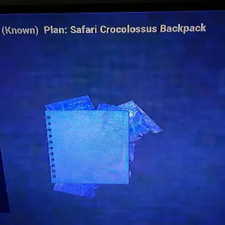 Safari Crocolossus Backp