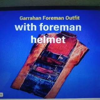 Garrahan Foreman Outfit