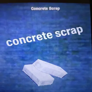 5k Concrete Scrap