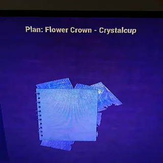 Flower Crown Crystalcup