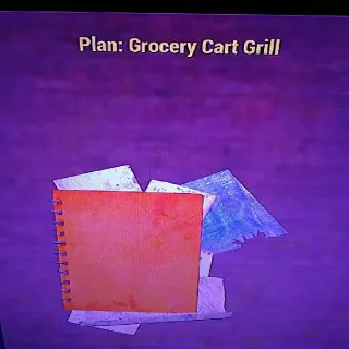 Grocery Cart Grill