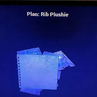 Rib Plushie