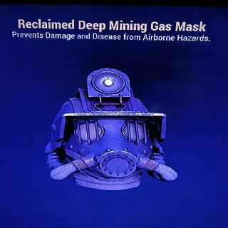 Reclaimed Deep Mining Mask