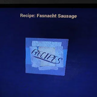 Fasnacht Sausage