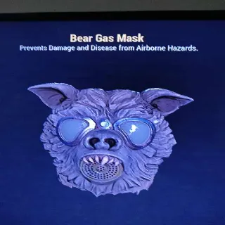 Bear Gas Mask