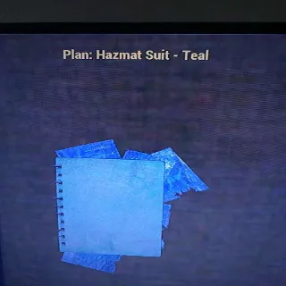 Hazmat Suit Teal