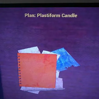 Plastiform Candle