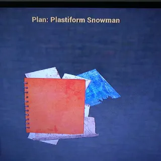 Plastiform Snowman