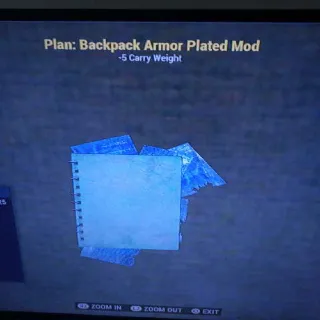 Armor Plated Backpack Mo