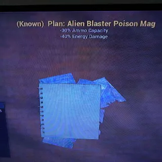 Alien Blaster Poison Mag