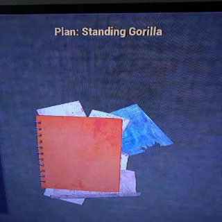 Standing Gorilla