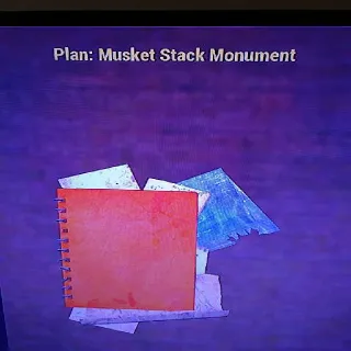 5 Musket Stack Monument