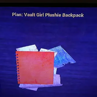 Vault Girl Plushie Backp